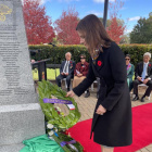 Cressida O'Hanlon at the Italian Liberation Day Wreath Laying Ceremony at Payneham Cemetery