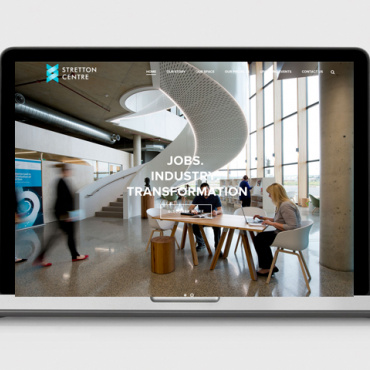 Stretton Centre Website Design