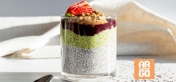 Argo Blueberry Chia Parfait